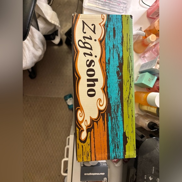 Zigi Soho Navy Ballet Flats with Bow - Picture 6 of 6